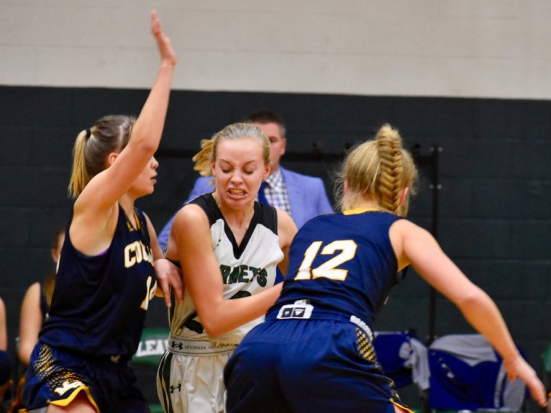 Girls’ basketball: Mt. Blue pushes back, shakes Leavitt